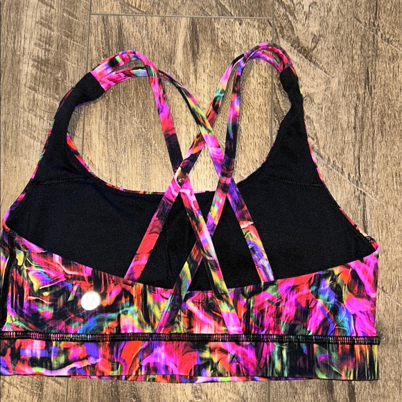 LULULEMON "ENERGY" SPORTS BRA SIZE 6 - Picture 2 of 4